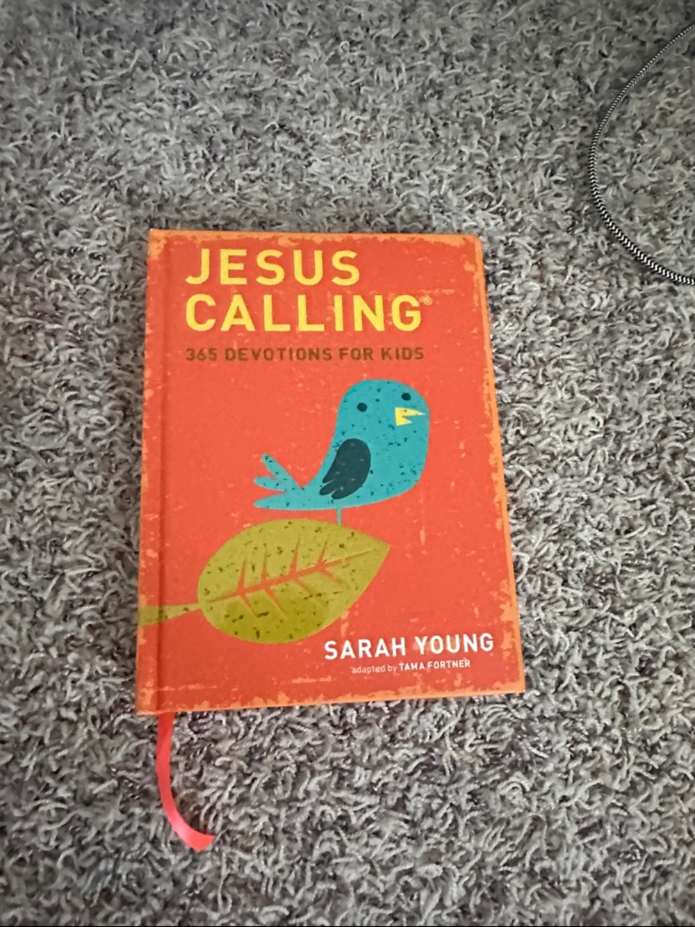 Jesus Calling: 365 Devotions for Kids - Orange by
